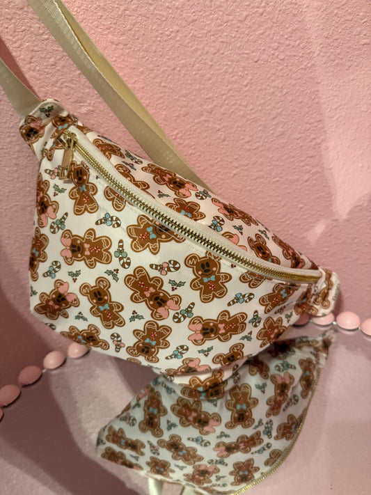 Magical Mickey & Minnie Gingerbread Fanny Pack