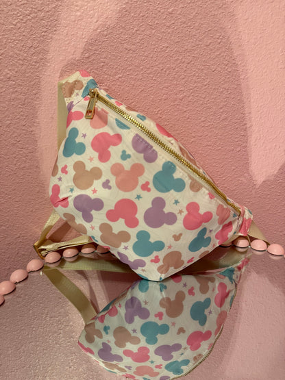 Magical Pastel Mouse Fanny Pack