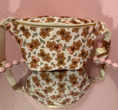 Magical Mickey & Minnie Gingerbread Fanny Pack