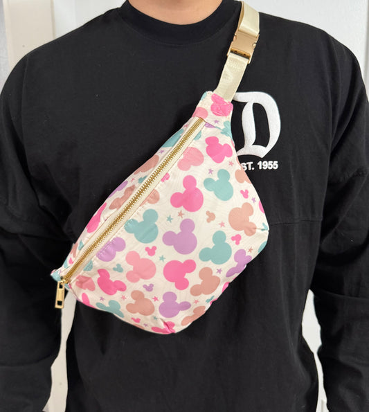 Magical Pastel Mouse Fanny Pack